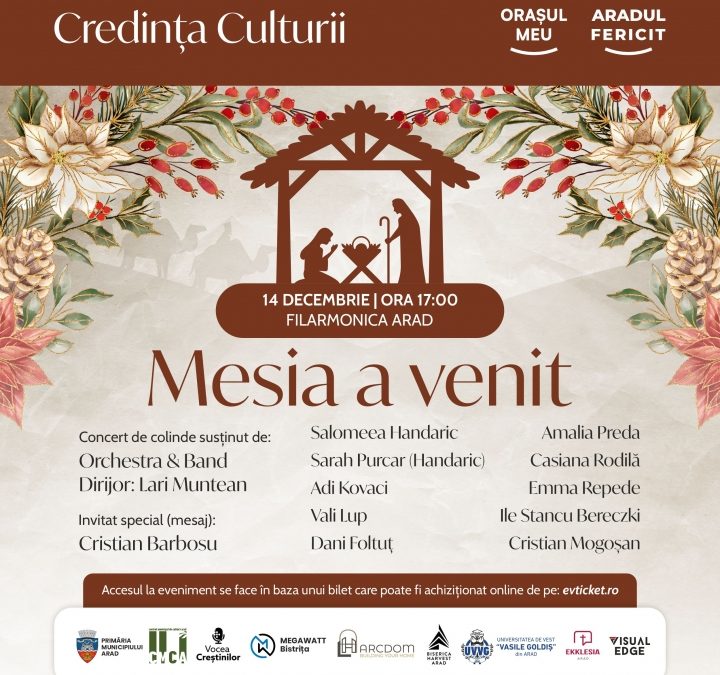✨„Mesia a venit” – Concert de Colinde ✨