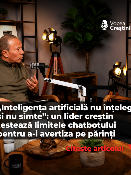 Sixto Porras, director regional al organizației Focus on the Family, discută despre inteligența artificială și riscurile acesteia pentru familiile creștine, în cadrul unei sesiuni difuzate pe canalul de YouTube al organizației. Foto: YouTube/Enfoque a la Familia