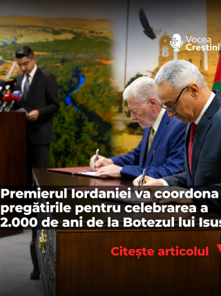 Oficiali iordanieni au semnat, la 12 august 2026, patru acorduri pentru proiecte în valoare totală de 120 de milioane de dolari, destinate dezvoltării terenurilor din jurul locului Botezului lui Isus Hristos (Al-Maghtas).
