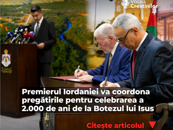 Oficiali iordanieni au semnat, la 12 august 2026, patru acorduri pentru proiecte în valoare totală de 120 de milioane de dolari, destinate dezvoltării terenurilor din jurul locului Botezului lui Isus Hristos (Al-Maghtas).